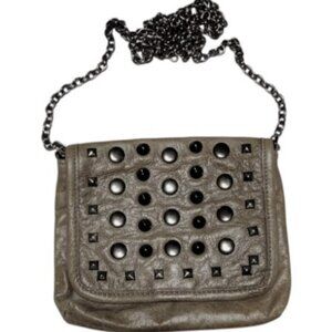 BCBGMaxAzria small leather sling bag with nice studs